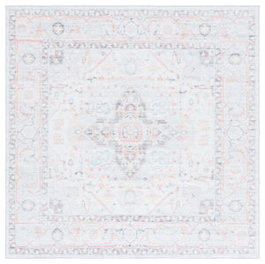 Safavieh Arizona 913 ARZ913 Power Loomed Traditional Rug Light Grey / Light Green ARZ913F-9