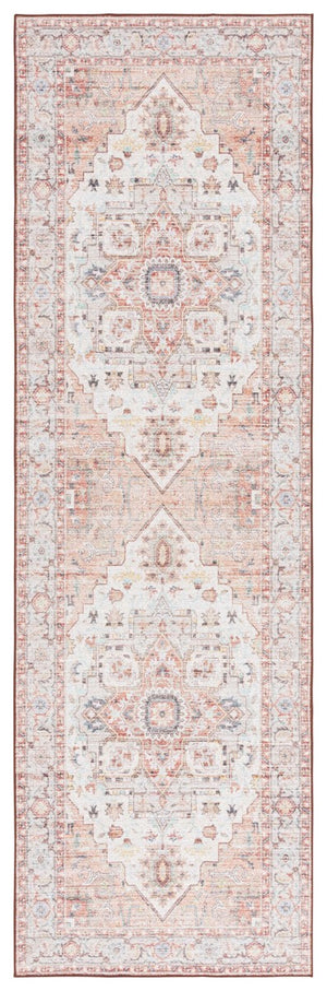 Safavieh Arizona 913 ARZ913 Power Loomed Traditional Rug Light Rust / Beige ARZ913P-9