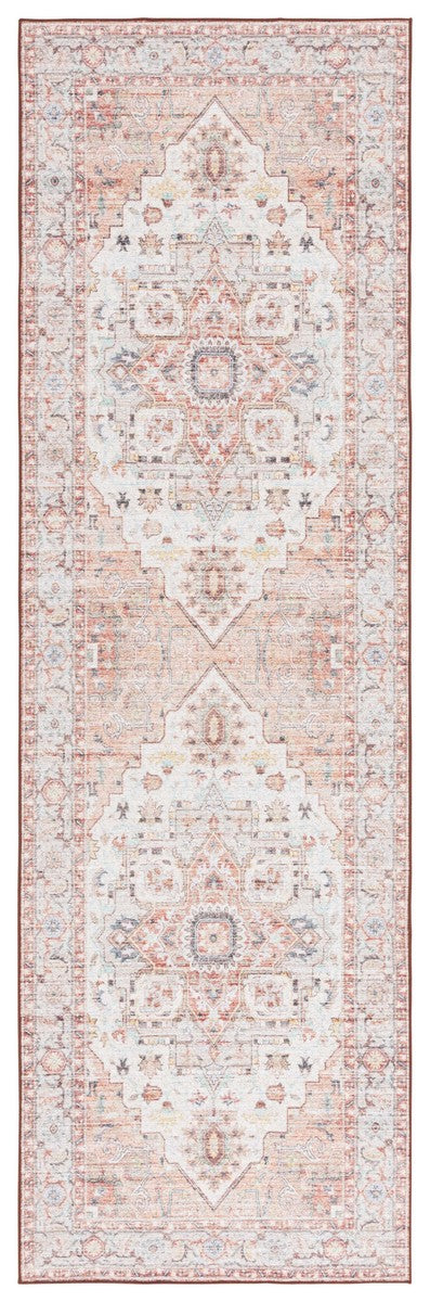 Safavieh Arizona 913 ARZ913 Power Loomed Traditional Rug Light Rust / Beige ARZ913P-9