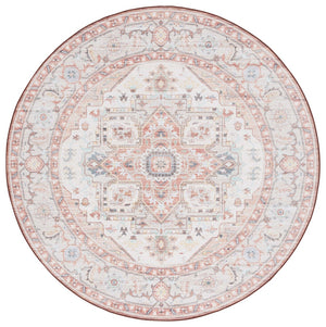 Safavieh Arizona 913 ARZ913 Power Loomed Traditional Rug Light Rust / Beige ARZ913P-9