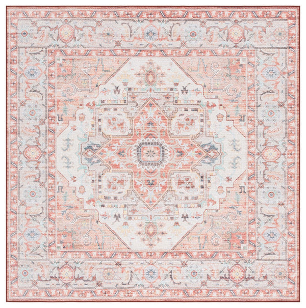 Safavieh Arizona 913 ARZ913 Power Loomed Traditional Rug Light Rust / Beige ARZ913P-9