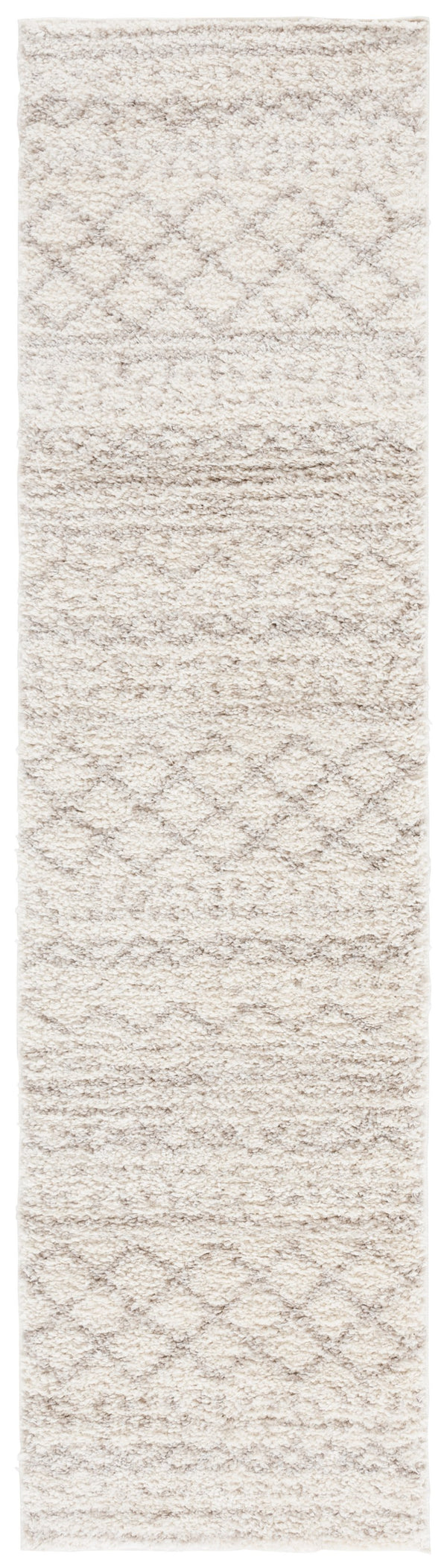 Safavieh Arizona Shag Area Rug - Elegant Geometric Design In Ivory And Beige For Cozy Home Decor Solutions Ivory ,Beige 70% Polypropylene  22% Jute  8% Polyester Asg741a-4r