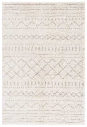 Safavieh Arizona Shag 741 Power Loomed Rug Ivory / Beige 9' x 9' Square ASG741A-9SQ