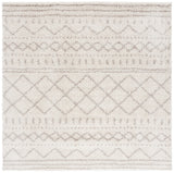 Safavieh Arizona Shag 741 Power Loomed Rug Ivory / Beige 9' x 9' Square ASG741A-9SQ