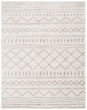 Safavieh Arizona Shag 741 Power Loomed Rug Ivory / Beige 9' x 9' Square ASG741A-9SQ