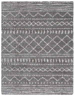 Safavieh Arizona Shag Area Rug - Elegant Geometric Design In Ivory And Beige For Cozy Home Decor Solutions Brown ,Ivory 70% Polypropylene  22% Jute  8% Polyester Asg741b-214