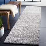 Safavieh Arizona Shag 741 Power Loomed Rug Grey / Ivory 11' x 15' ASG741G-1115