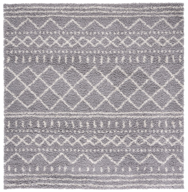 Safavieh Arizona Shag 741 Power Loomed Rug Grey / Ivory 11' x 15' ASG741G-1115