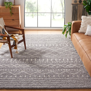 Safavieh Arizona Shag 741 Power Loomed Rug Grey / Ivory 11' x 15' ASG741G-1115