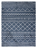 Safavieh Arizona Shag 741 Power Loomed Rug Slate Blue / Ivory 60% Polypropylene, 35% Jute, 5% Polyester