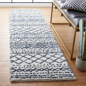 Safavieh Arizona Shag 741 Power Loomed Rug Ivory / Slate 60% Polypropylene, 35% Jute, 5% Polyester