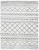 Safavieh Arizona Shag 741 Power Loomed Rug Ivory / Slate 60% Polypropylene, 35% Jute, 5% Polyester