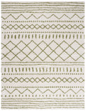 Safavieh Arizona Shag 741 Power Loomed Rug Ivory / Green 60% Polypropylene, 35% Jute, 5% Polyester