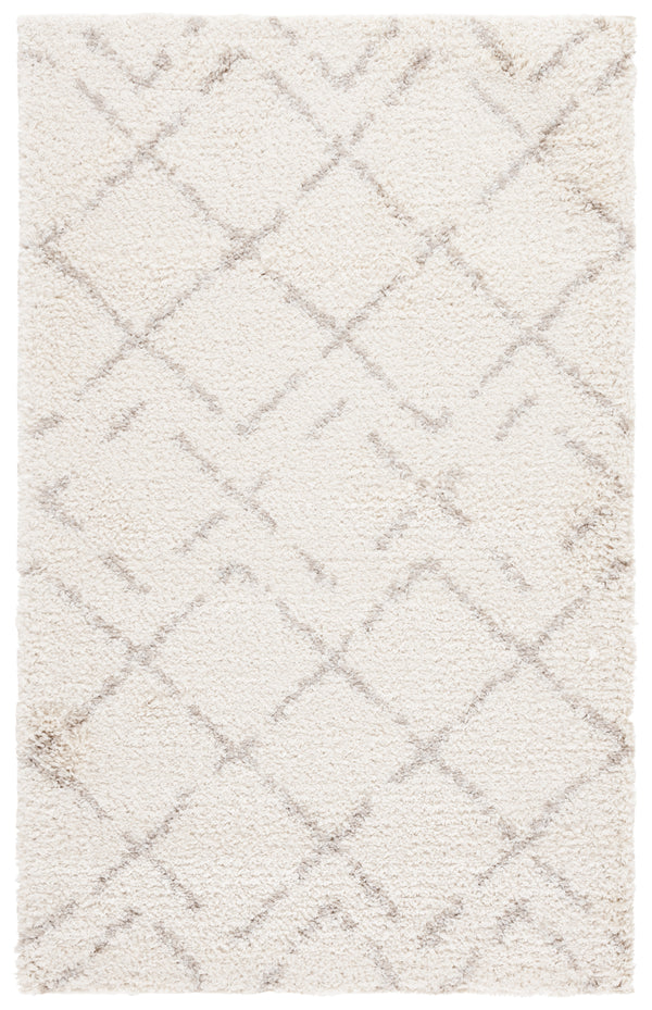 Safavieh Arizona Shag 743 Power Loomed Rug Ivory / Beige 10' X 10' Square ASG743A-10SQ