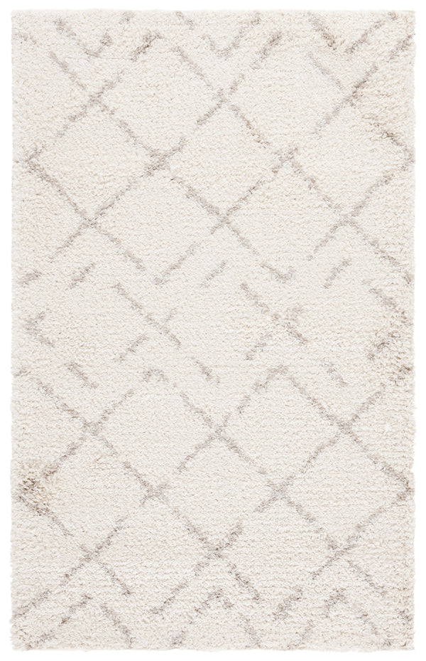 Safavieh Arizona Area Rug - Luxurious Shag Design In Soft Ivory And Beige - Elevate Your Home Decor Today! Ivory ,Beige 70% Polypropylene  22% Jute  8% Polyester Asg743a-68ov