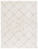 Safavieh Arizona Shag 743 Power Loomed Rug Ivory / Beige 10' X 10' Square ASG743A-10SQ