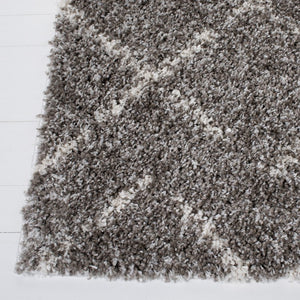 Safavieh Arizona Shag Plush Polypropylene Area Rug in Warm Brown Ivory for Living Rooms ASG743B-68