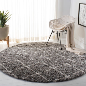 Safavieh Arizona Area Rug - Luxurious Shag Design In Soft Ivory And Beige - Elevate Your Home Decor Today! Brown ,Ivory 70% Polypropylene  22% Jute  8% Polyester Asg743b-10