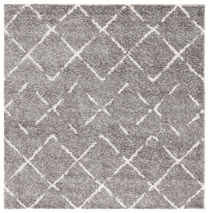 Safavieh Arizona Area Rug - Luxurious Shag Design In Soft Ivory And Beige - Elevate Your Home Decor Today! Brown ,Ivory 70% Polypropylene  22% Jute  8% Polyester Asg743b-10