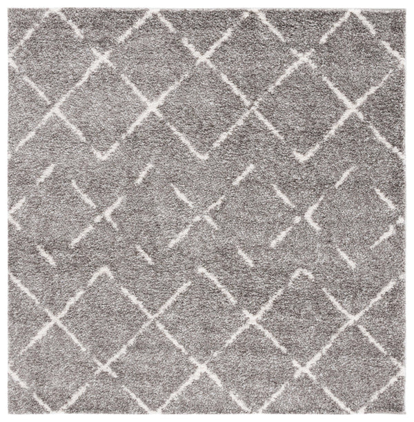 Safavieh Arizona Area Rug - Luxurious Shag Design In Soft Ivory And Beige - Elevate Your Home Decor Today! Brown ,Ivory 70% Polypropylene  22% Jute  8% Polyester Asg743b-10