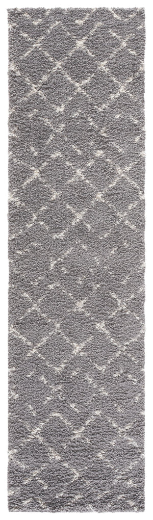 Safavieh Arizona Area Rug - Luxurious Shag Design In Soft Ivory And Beige - Elevate Your Home Decor Today! Grey ,Ivory 70% Polypropylene  22% Jute  8% Polyester Asg743d-68ov