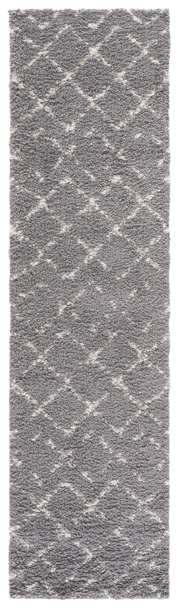 Safavieh Arizona Area Rug - Luxurious Shag Design In Soft Ivory And Beige - Elevate Your Home Decor Today! Grey ,Ivory 70% Polypropylene  22% Jute  8% Polyester Asg743d-68ov