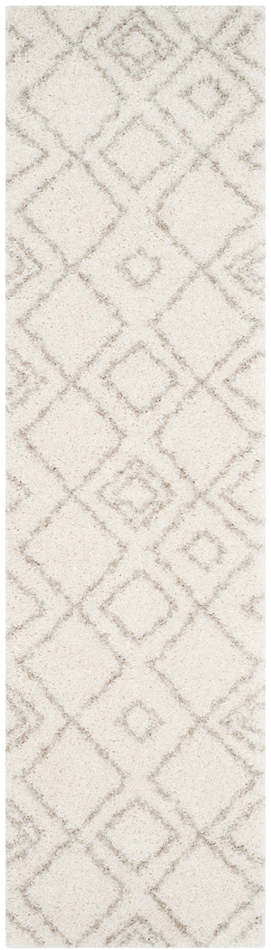 Safavieh Arizona Plush Shag Rug 6X8 In Ivory Beige — 1.625" Pile, Flokati Texture, Durable Power-Loomed Turkey ASG744A-68