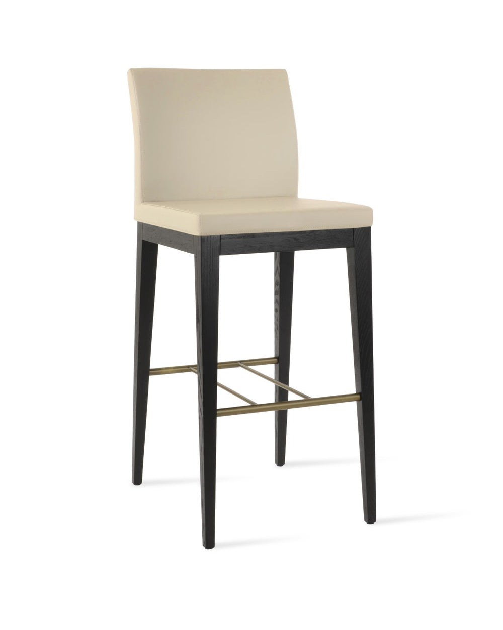 Soho Concept Pasha Wood Dining Chair Collection - Stylish Barstools & Counterstools With Premium Fabric Choices Ash,Black,Brass,Cream  Soho-concept-dining-chair-10419