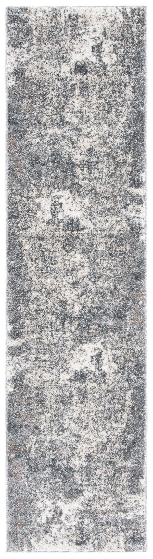 Safavieh Aston Elegant Area Rug - Modern Power Loomed Design For Living Room, Dining, Or Bedroom Decor Grey ,Ivory 80% Polypropylene,20% Polyester Asn705f-10