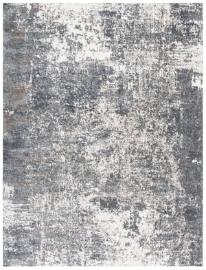 Safavieh Aston Elegant Area Rug - Modern Power Loomed Design For Living Room, Dining, Or Bedroom Decor Grey ,Ivory 80% Polypropylene,20% Polyester Asn705f-10