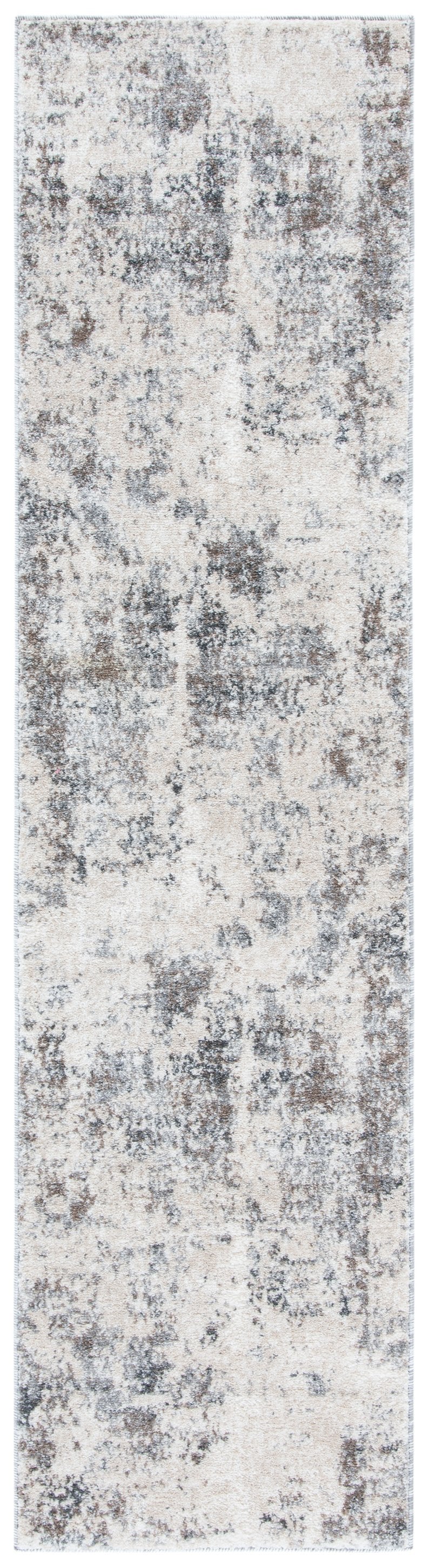 Safavieh Aston Contemporary Area Rug - Luxurious Soft Pile, Power-loomed Elegance For Modern Living Spaces Ivory ,Grey 80% Polypropylene,20% Polyester Asn710a-10