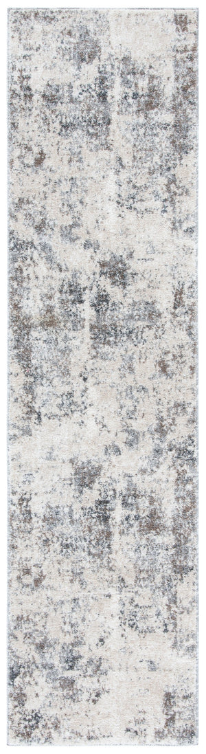 Safavieh Aston Contemporary Area Rug - Luxurious Soft Pile, Power-loomed Elegance For Modern Living Spaces Ivory ,Grey 80% Polypropylene,20% Polyester Asn710a-10