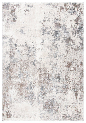 Safavieh Aston Contemporary Area Rug - Luxurious Soft Pile, Power-loomed Elegance For Modern Living Spaces Ivory ,Grey 80% Polypropylene,20% Polyester Asn710a-10