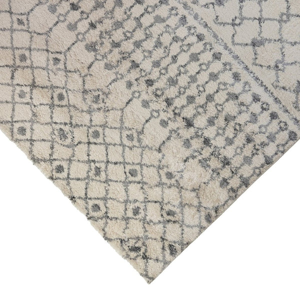 Amer Rugs Aspen Moroccan Inspired Shag Runner Rug - Elevate Your Space With Timeless Elegance And Comfort Ivory Polypropylene Asp10576