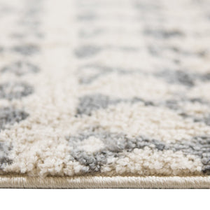 Amer Rugs Aspen Moroccan Inspired Shag Runner Rug - Elevate Your Space With Timeless Elegance And Comfort Ivory Polypropylene Asp10576