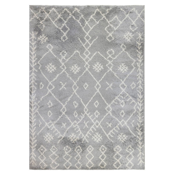 Amer Rugs Aspen Moroccan Inspired Shag Runner Rug - Elevate Your Space With Timeless Elegance And Comfort Gray Polypropylene Asp20576