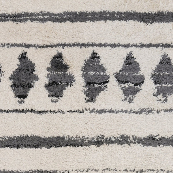 Amer Rugs Aspen Moroccan Inspired Shag Runner Rug - Elevate Your Space With Timeless Elegance And Comfort Cream Polypropylene Asp30203