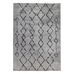 Amer Rugs Aspen Moroccan Inspired Shag Runner Rug - Elevate Your Space With Timeless Elegance And Comfort Light Gray Polypropylene Asp47696