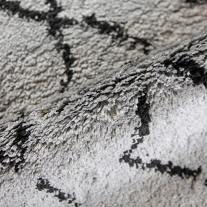 Amer Rugs Aspen Moroccan Inspired Shag Runner Rug - Elevate Your Space With Timeless Elegance And Comfort Light Gray Polypropylene Asp47696