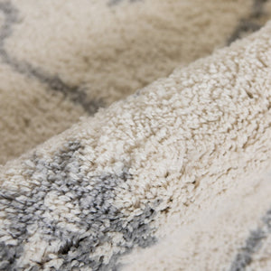 Amer Rugs Aspen Moroccan Inspired Shag Runner Rug - Elevate Your Space With Timeless Elegance And Comfort Ivory Polypropylene Asp60576