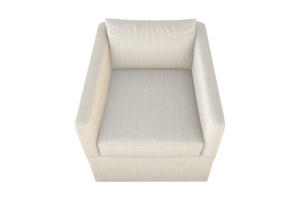 Moss Home Aston Swivel Chair – Embrace Comfort With Plush Down Feather Cushions And Chic Transitional Design Linen 100% Polyester Asto-cha-33-doulin