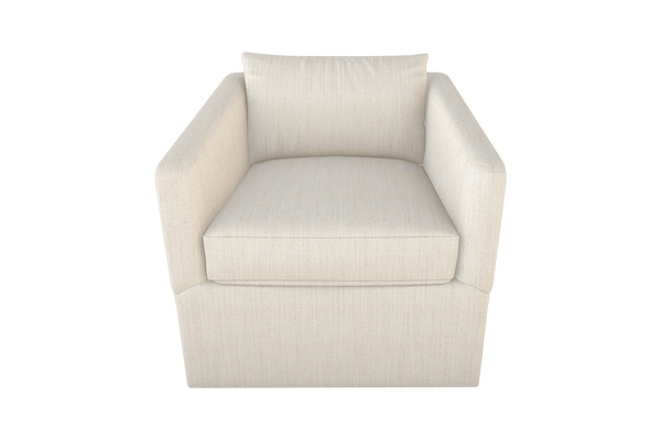 Moss Home Aston Swivel Chair – Embrace Comfort With Plush Down Feather Cushions And Chic Transitional Design Linen 100% Polyester Asto-cha-33-doulin