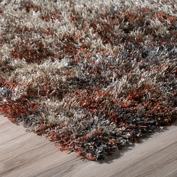 Dalyn Rugs Arturro AT10 Shag 60% Polypropylene/40% Polyester Transitional Rug Canyon 7'10" x 10'7" AT10CA8X11