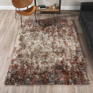 Dalyn Rugs Arturro AT10 Shag 60% Polypropylene/40% Polyester Transitional Rug Canyon 7'10" x 10'7" AT10CA8X11