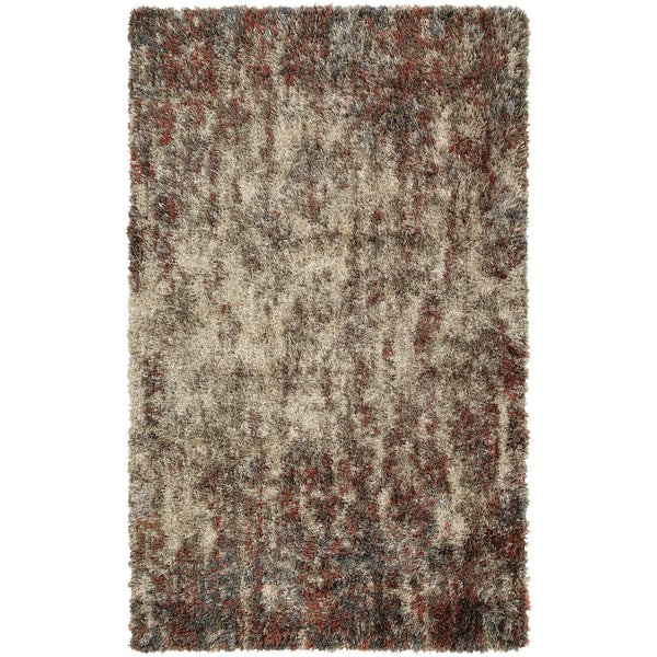 Dalyn Rugs Arturro AT10 Shag 60% Polypropylene/40% Polyester Transitional Rug Canyon 7'10" x 10'7" AT10CA8X11