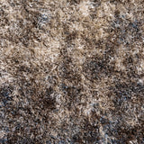 Dalyn Rugs Arturro AT10 Shag 60% Polypropylene/40% Polyester Transitional Rug Stone 7'10" x 10'7" AT10ST8X11