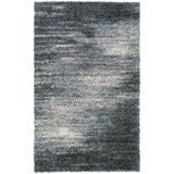 Dalyn Rugs Arturro AT2 Shag 60% Polypropylene/40% Polyester Transitional Rug Charcoal 7'10" x 10'7" AT2CH8X11