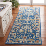 Safavieh Antiquity 64 Hand Tufted Rug Dark Blue / Multi Cotton