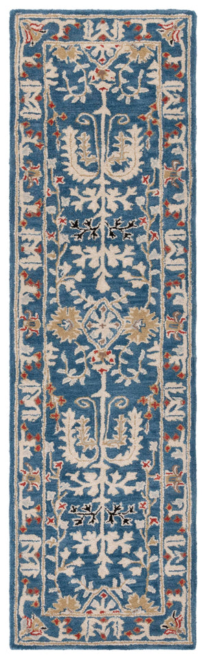 Safavieh Antiquity 64 Hand Tufted Rug Dark Blue / Multi Cotton