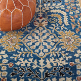 Safavieh Antiquity 64 Hand Tufted Rug Dark Blue / Multi Cotton